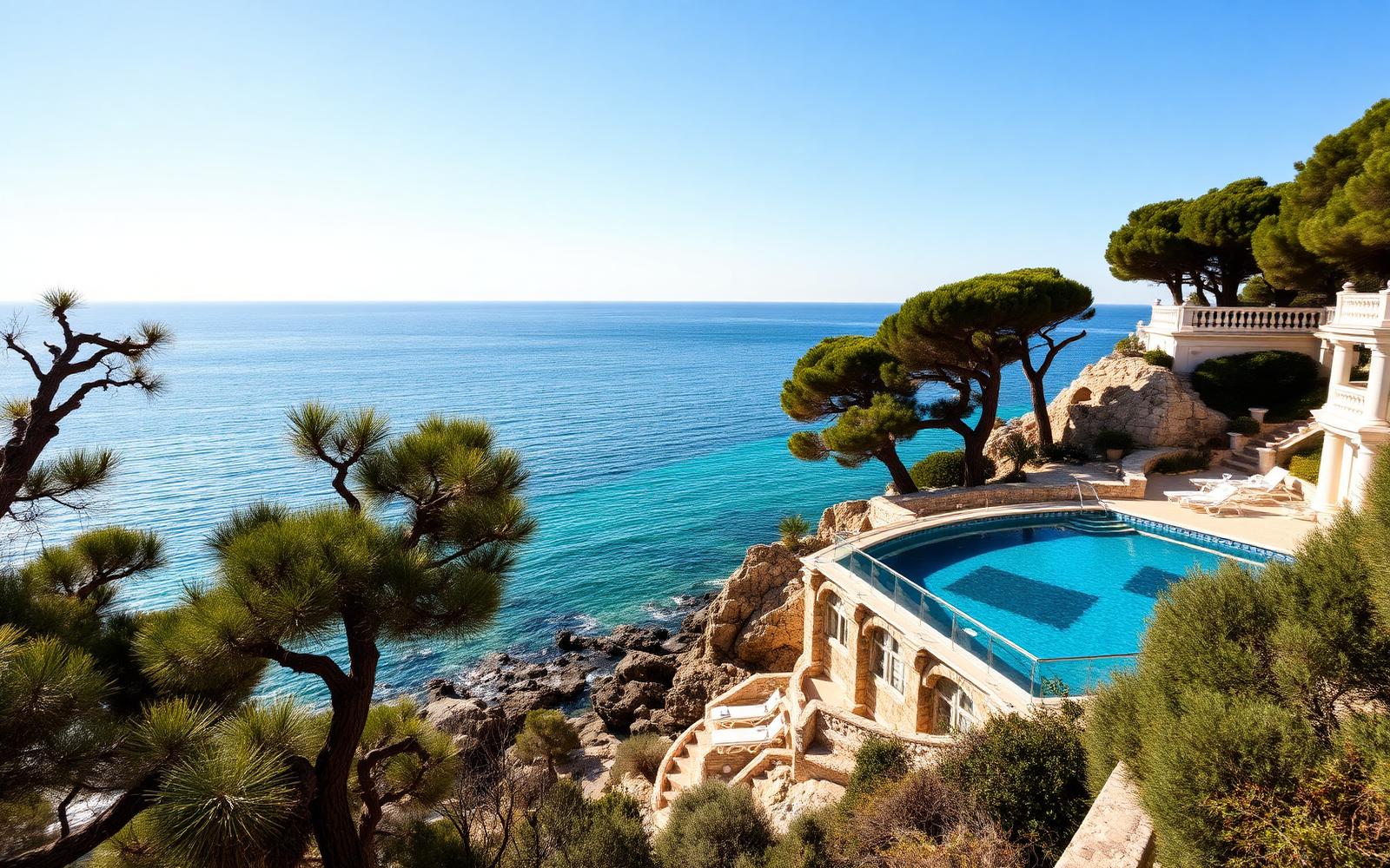 Cap d'Antibes — Легендарный Eden-Roc над бирюзовой водой